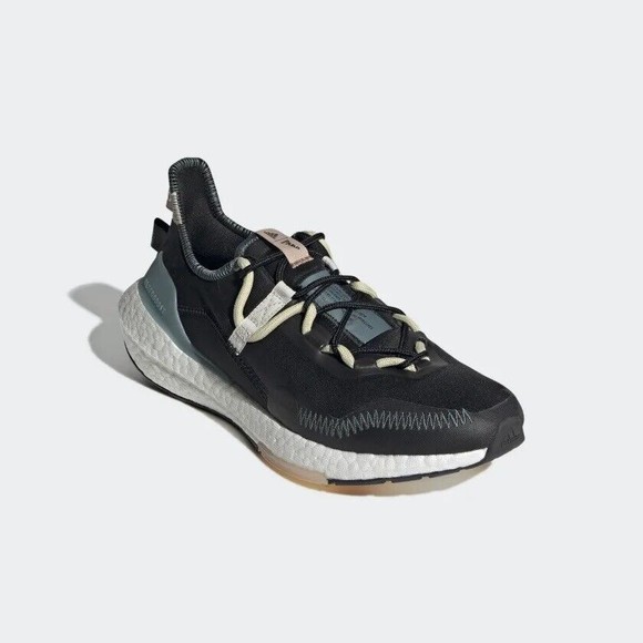 MEN\'S Adidas UltraBoost 21 x Parley Carbon Sandy Beige GX1244 Size 7 main image 7